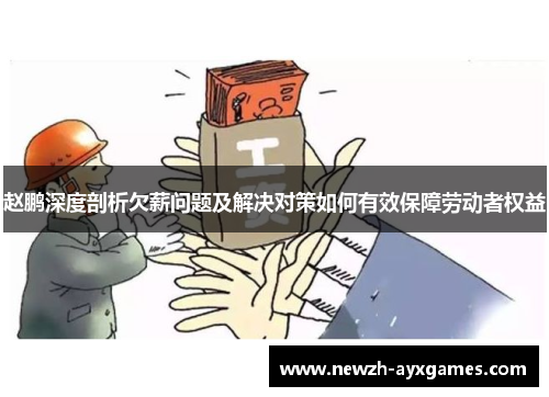 赵鹏深度剖析欠薪问题及解决对策如何有效保障劳动者权益