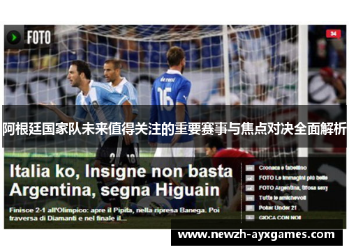 阿根廷国家队未来值得关注的重要赛事与焦点对决全面解析